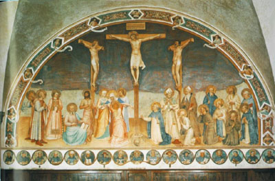 Crucifixion and Saints, San Marco, Florence 