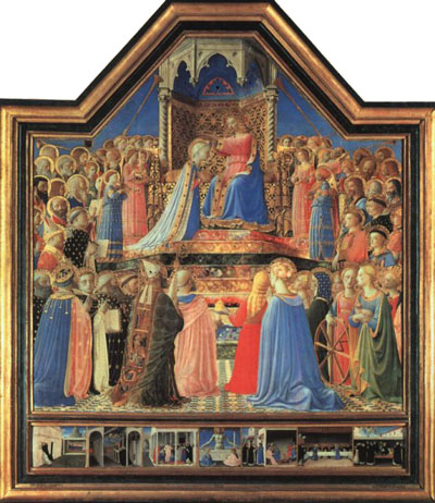 Coronation of the Virgin, now in the Louvre 