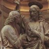 Christ and St Thomas, Orsanmichele 