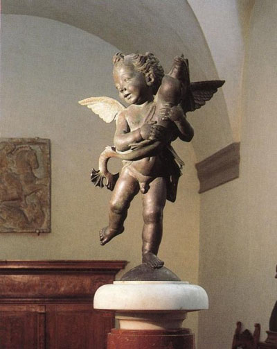 Putto with a dolphin 