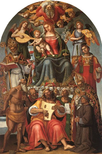 Virgin and Child and Saints, Arezzo 