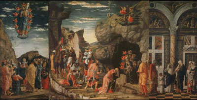 Triptych of the Ascension, Circumcision and Epiphany 
