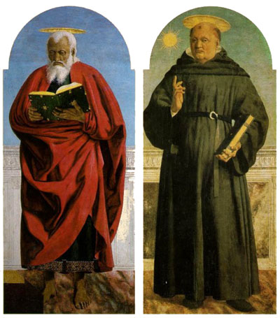 St John the Evangelist and St Nicholas of Tolentino 