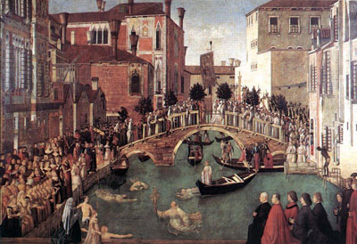 The Procession in Piazza San Marco, Galleria dell'Accademia, Venice 