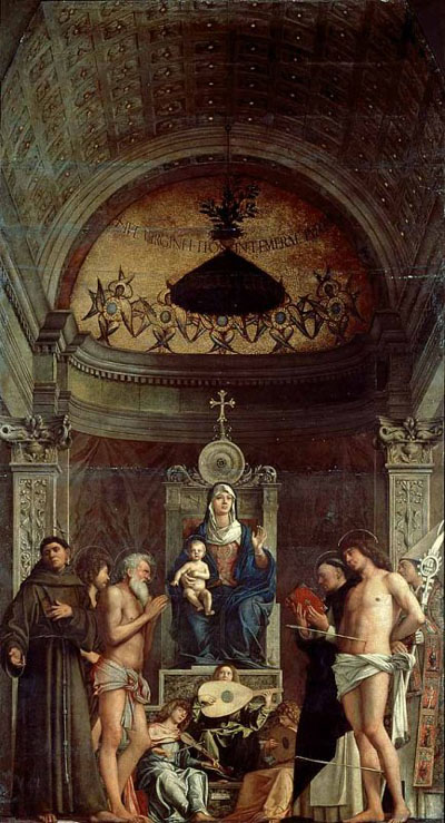 San Giobbe altarpiece, Galleria dell'Accademia, Venice 