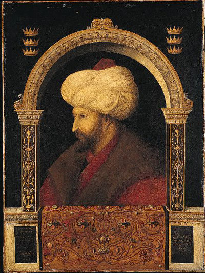 Portrait of Sultan Mehmet II, National Gallery, London 