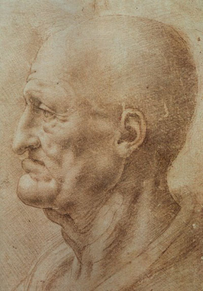 Study of an old man 