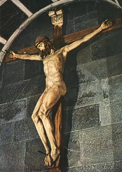 Brunelleschi's crucifix, Santa Maria Novella, Florence 