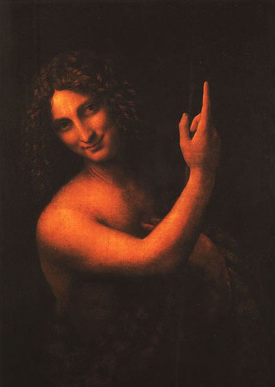 St John the Baptist, Louvre 