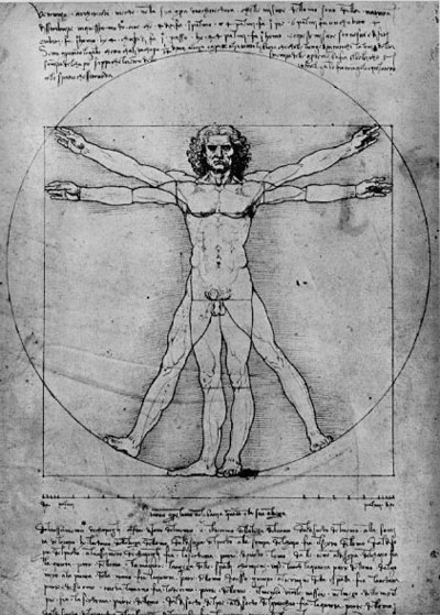 Vitruvian man 