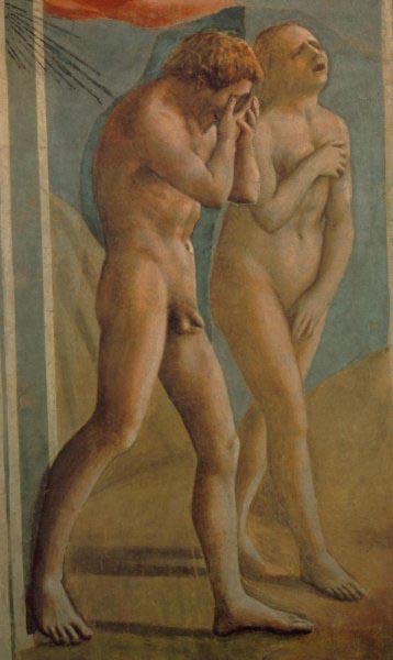 Expulsion from the Garden of Eden, Brancacci Chapel, Florence